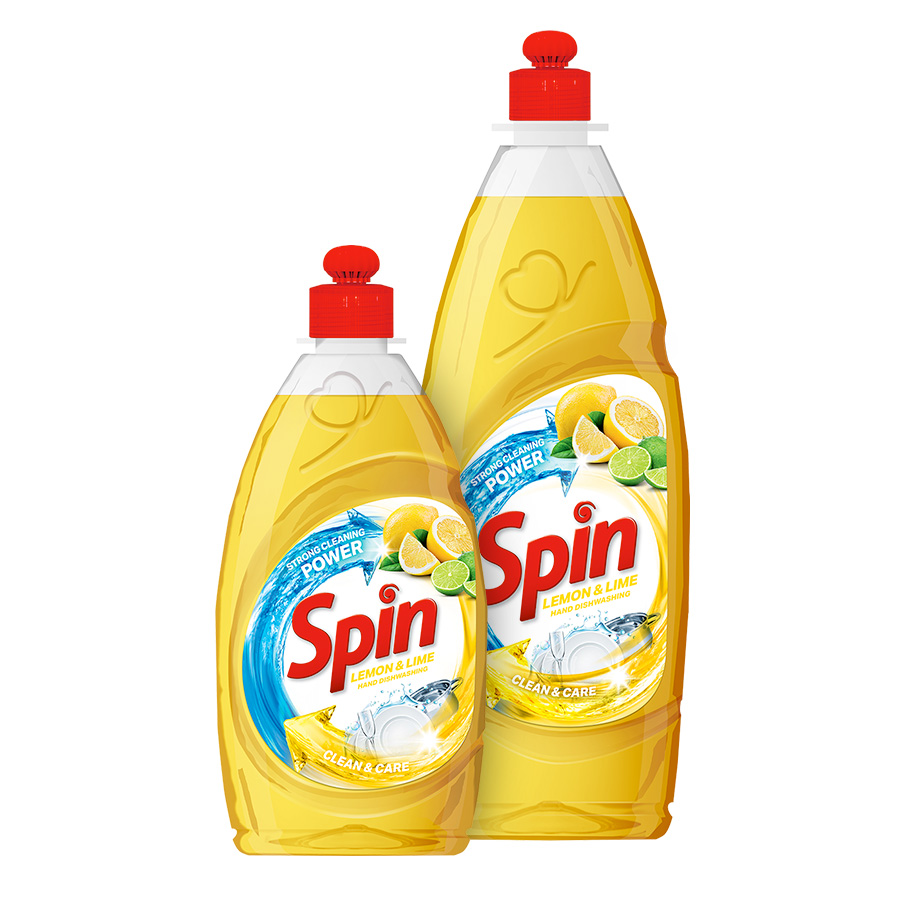 Spin Lemon and Lime deterdzent za sudove